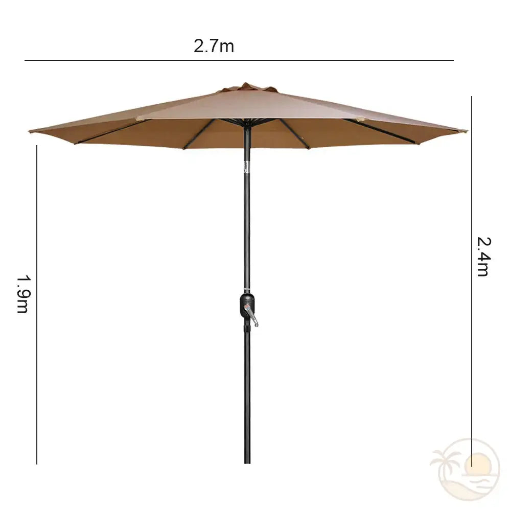 parasol anti uv de plage dimensions