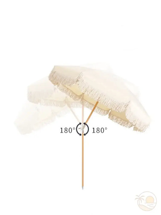 parasol de plage anti uv inclinaison