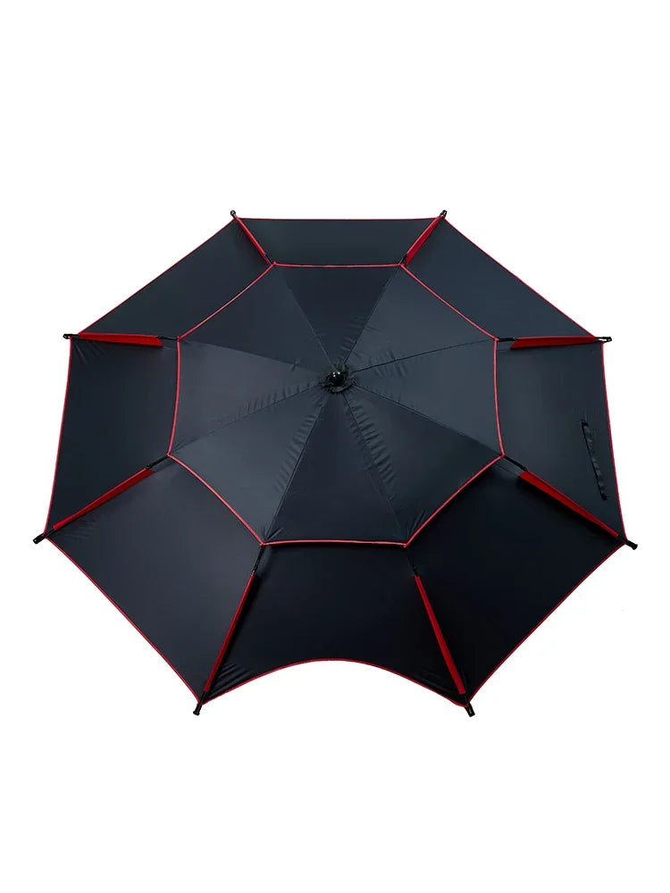 parasol de plage anti vent dessus