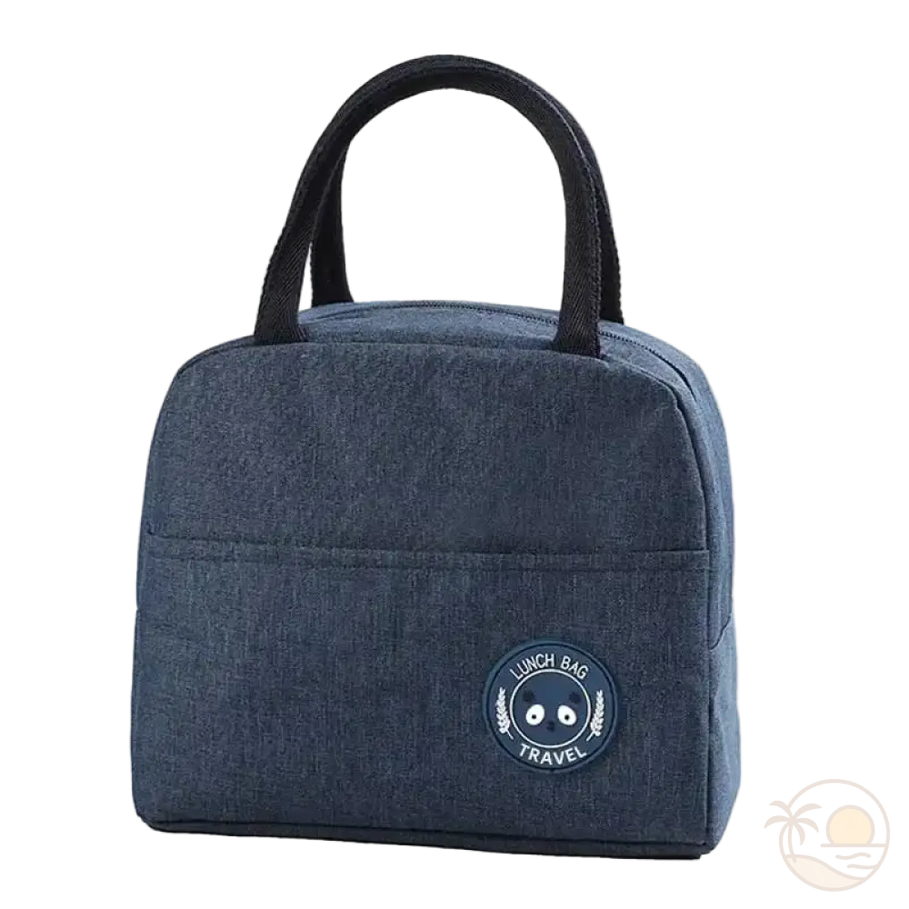 petit sac isotherme bleu marine
