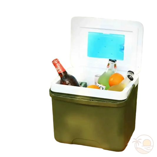 petite glaciere ouverte pleine