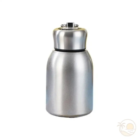 petite gourde isotherme argent