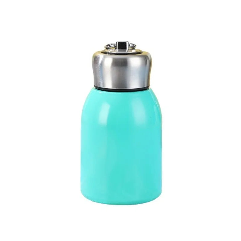 petite gourde isotherme bleu