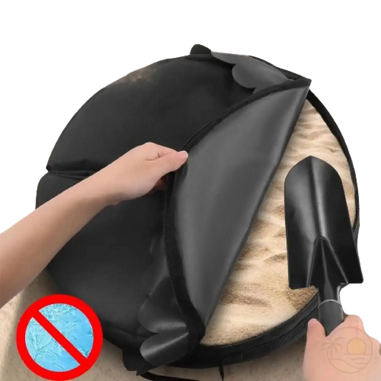 pied pour parasol de plage sable