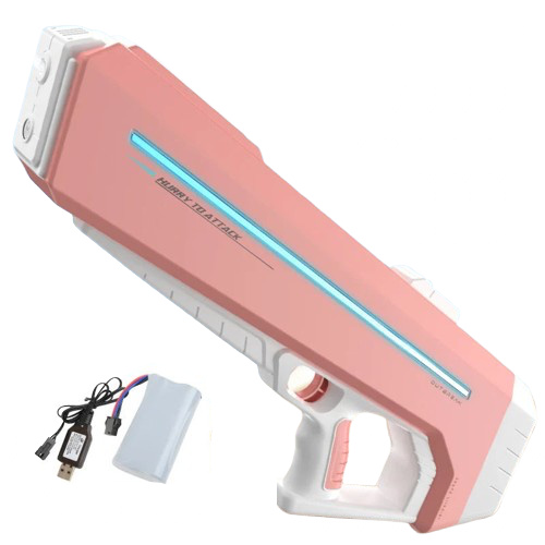 pistolet a eau geant rose