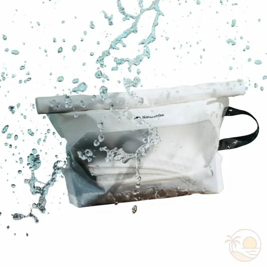 pochette pour la plage blanc etanche eau