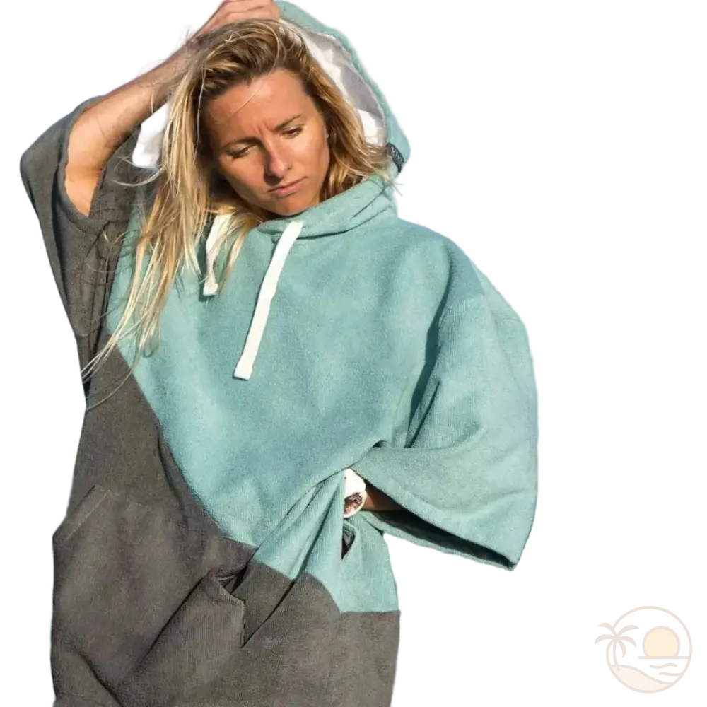 poncho de plage adulte femme