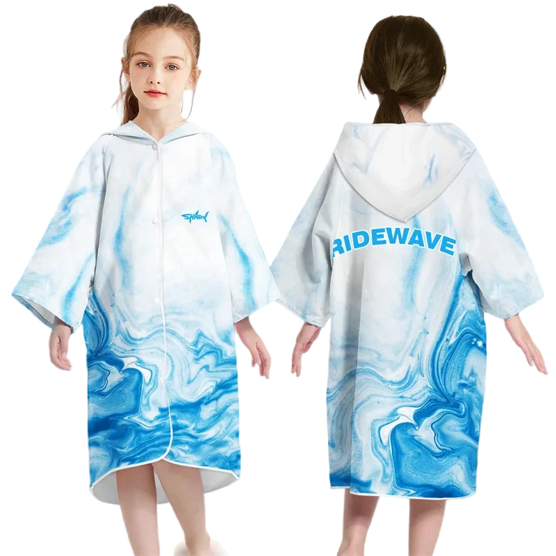poncho de plage enfant ride wave