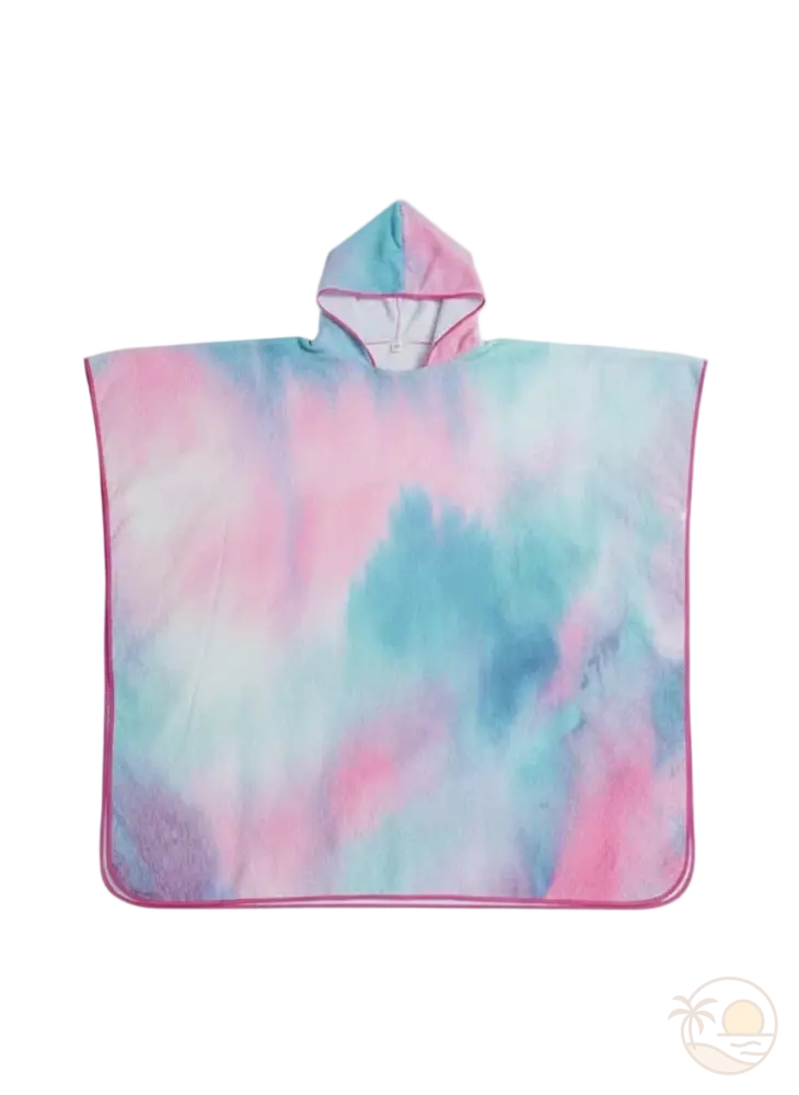 poncho de plage femme