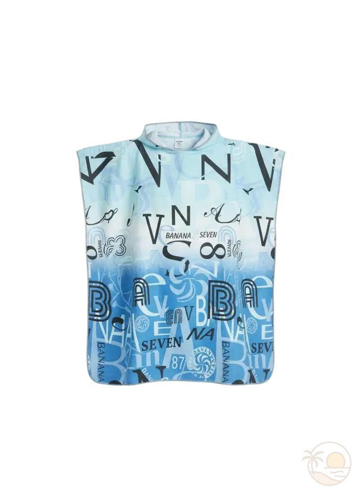 poncho serviette de plage recto