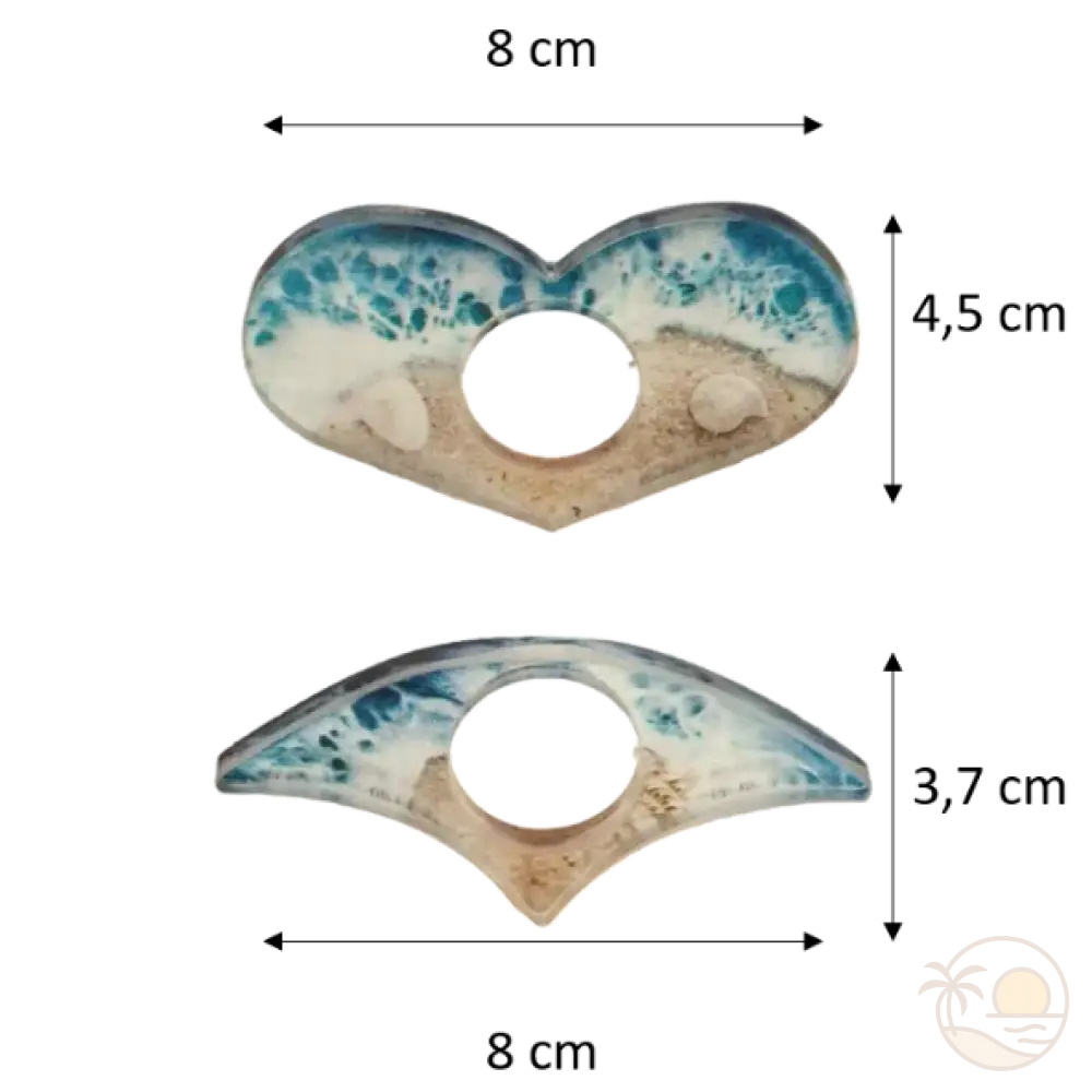 porte pages plage demi lune coeur dimensions