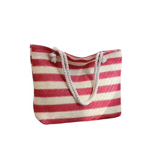 sac de plage rouge
