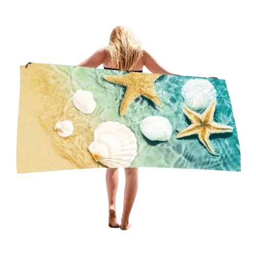 serviette de plage anti sable femme
