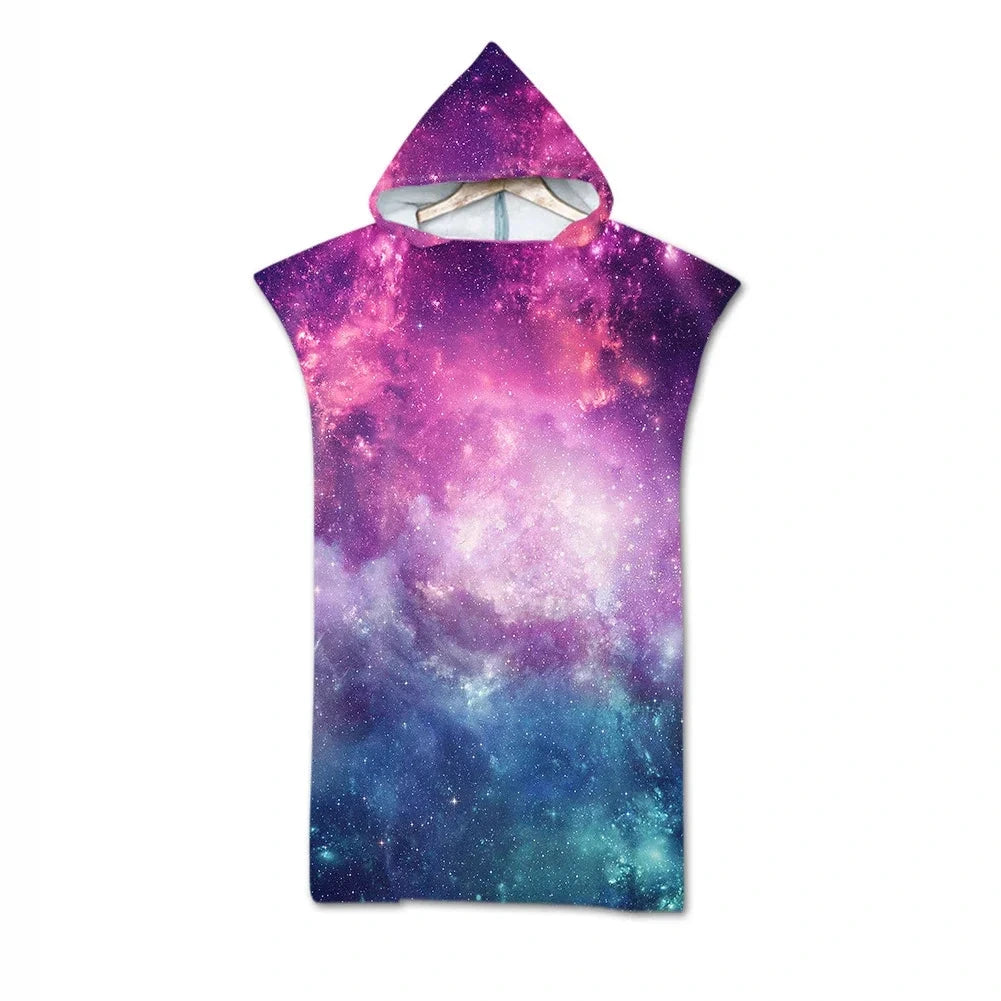 serviette de plage poncho cosmos