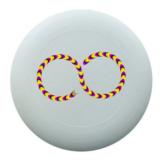 sport ultimate frisbee infini jaune violet