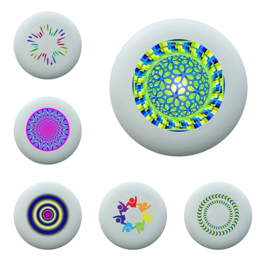 sport ultimate frisbee motifs colores