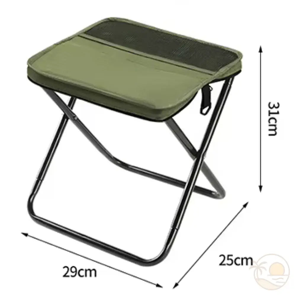 tabouret de plage vert dimensions
