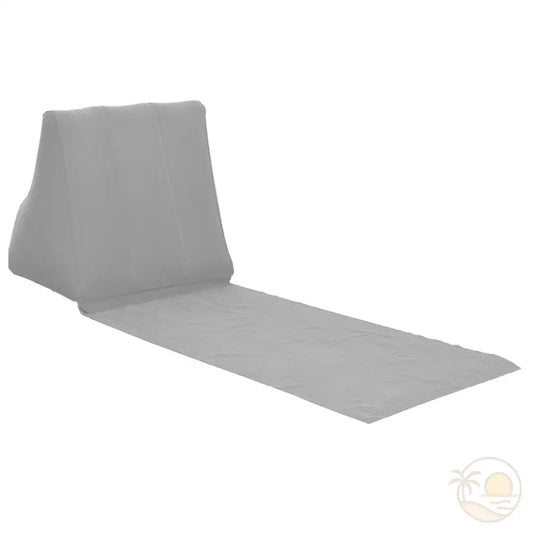 tapis de plage matelasse gris