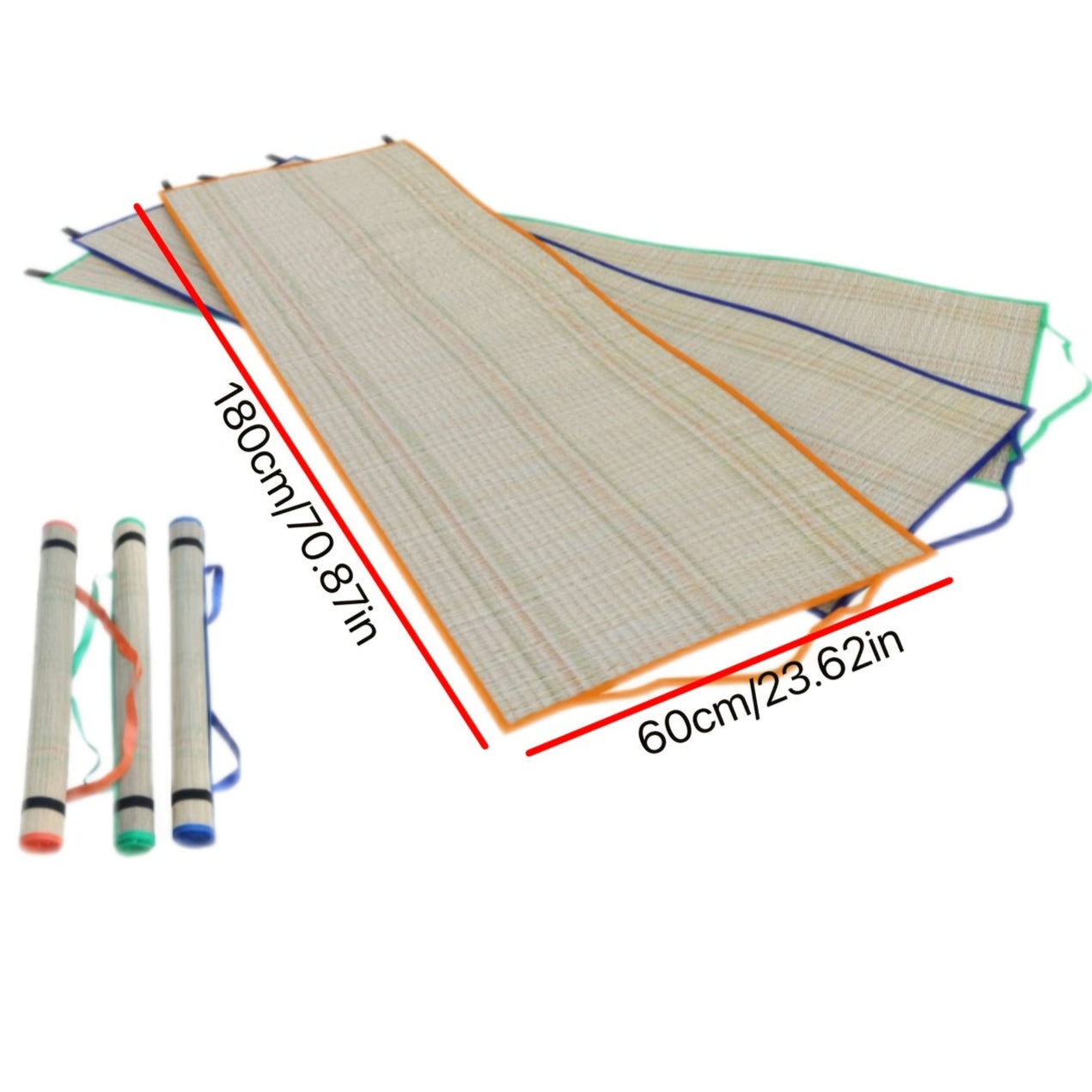 tapis de plage paille dimensions