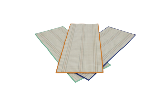 tapis de plage paille trois
