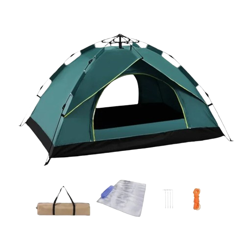 tente de plage anti UV equipements verte