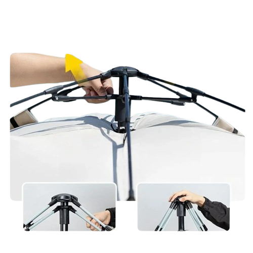 tente de plage anti uv pliable