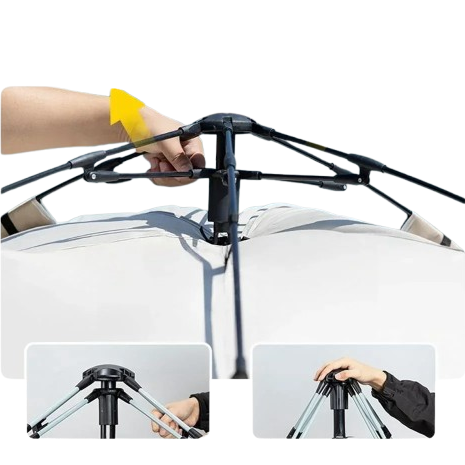 tente de plage anti uv pliable