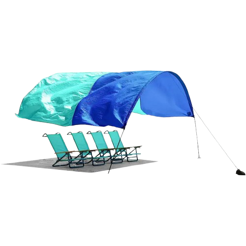 toile de tente de plage transats