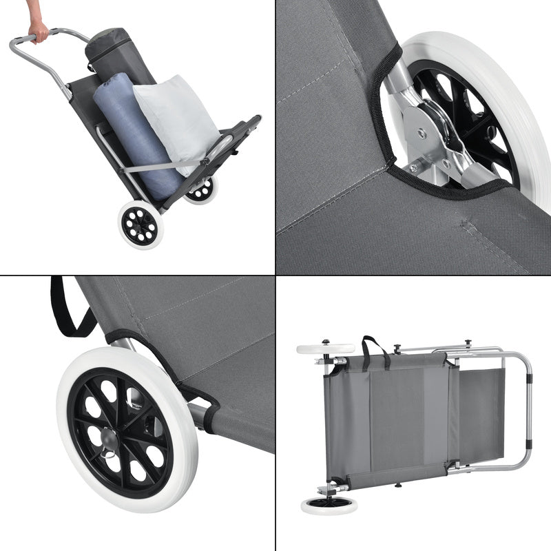 transat de plage a roulettes positions