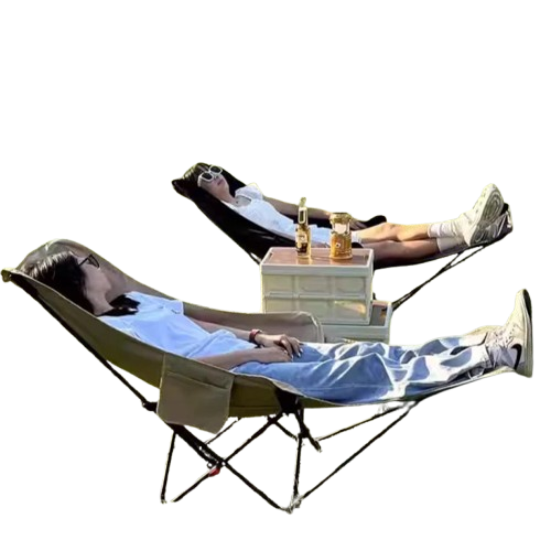 transats de plage pliables deux