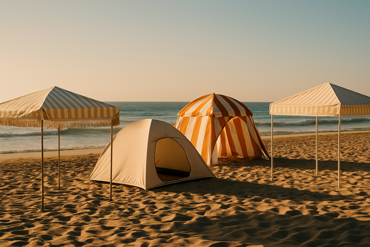 TENTES DE PLAGE