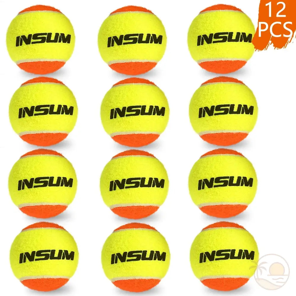 BALLES POUR RAQUETTES DE PLAGE TENNIS - Balles pour Raquettes de Plage Tennis - 12 Balles BALLES POUR RAQUETTES DE PLAGE TENNIS - Balles pour Raquettes de Plage Tennis - 12 Balles