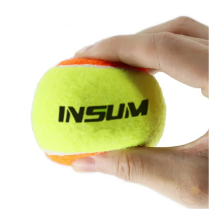 balles pour raquettes de plage tennis jaune