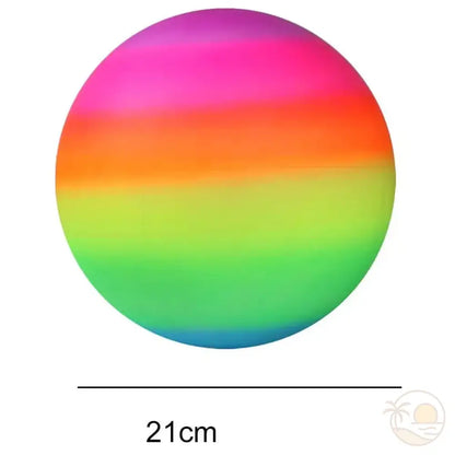 ballon de plage arc-en-ciel dimensions