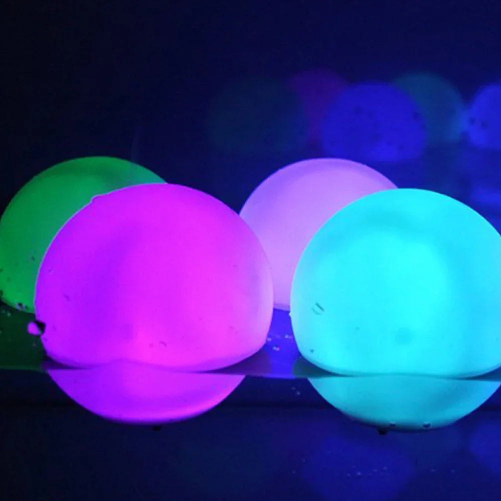 ballon de plage avec led piscine