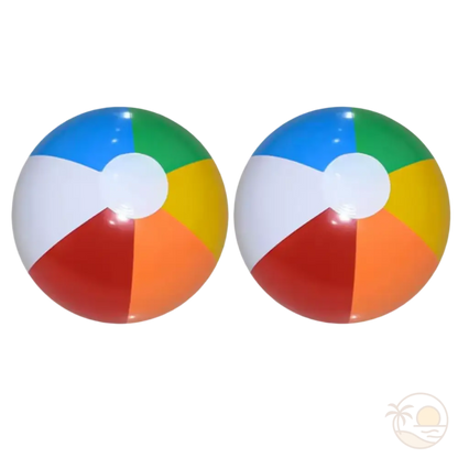 ballon de plage lot de 2