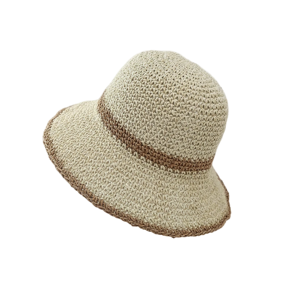 bob chapeau femme beige