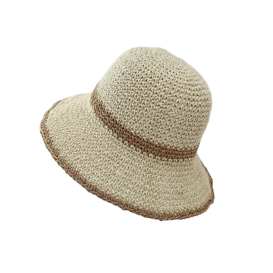 bob chapeau femme beige