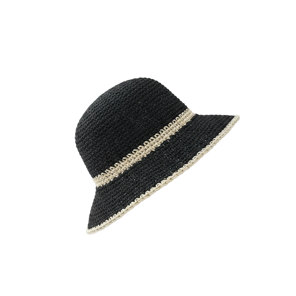 bob chapeau femme noir