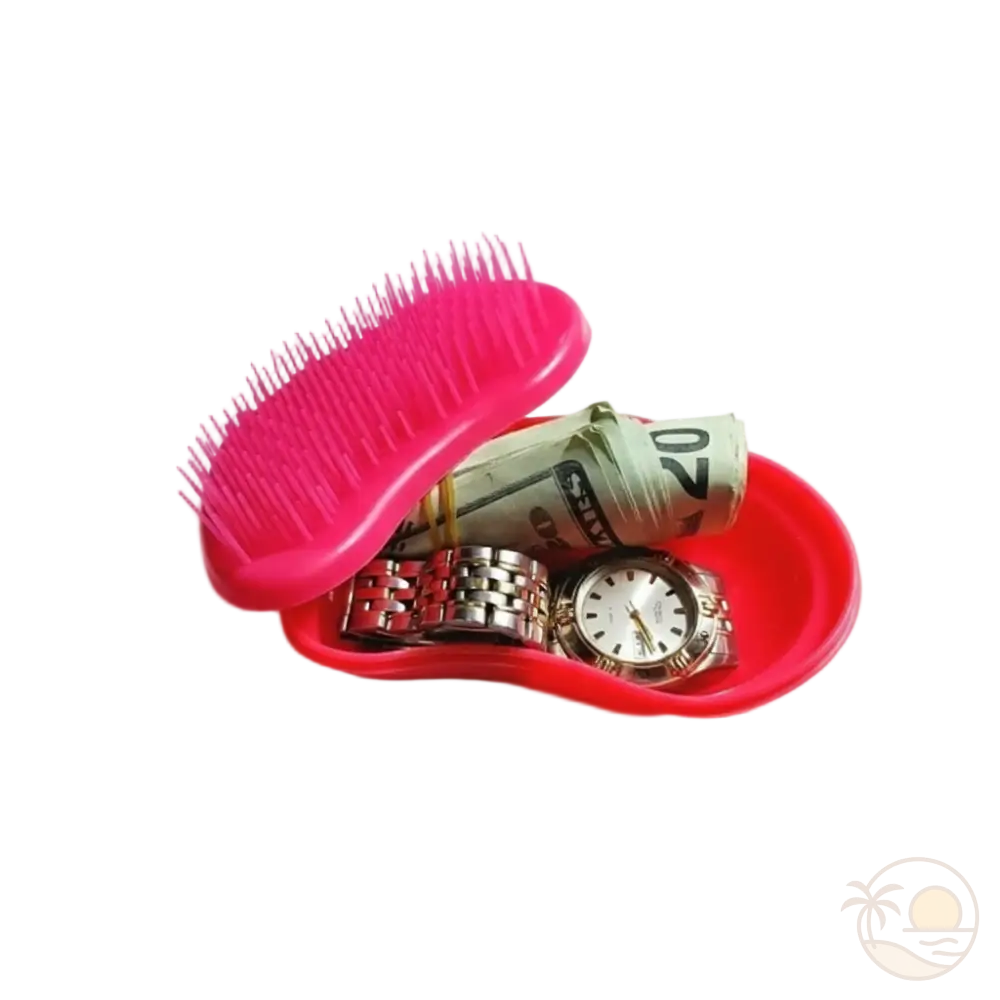 boite cachette plage ouverte