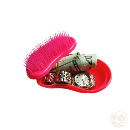 boite cachette plage ouverte