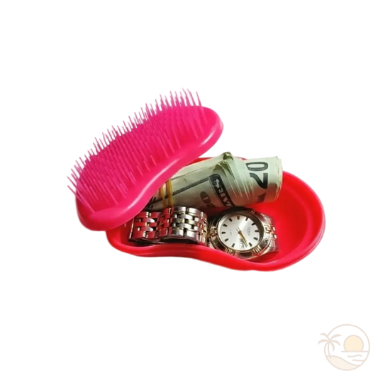 boite cachette plage ouverte