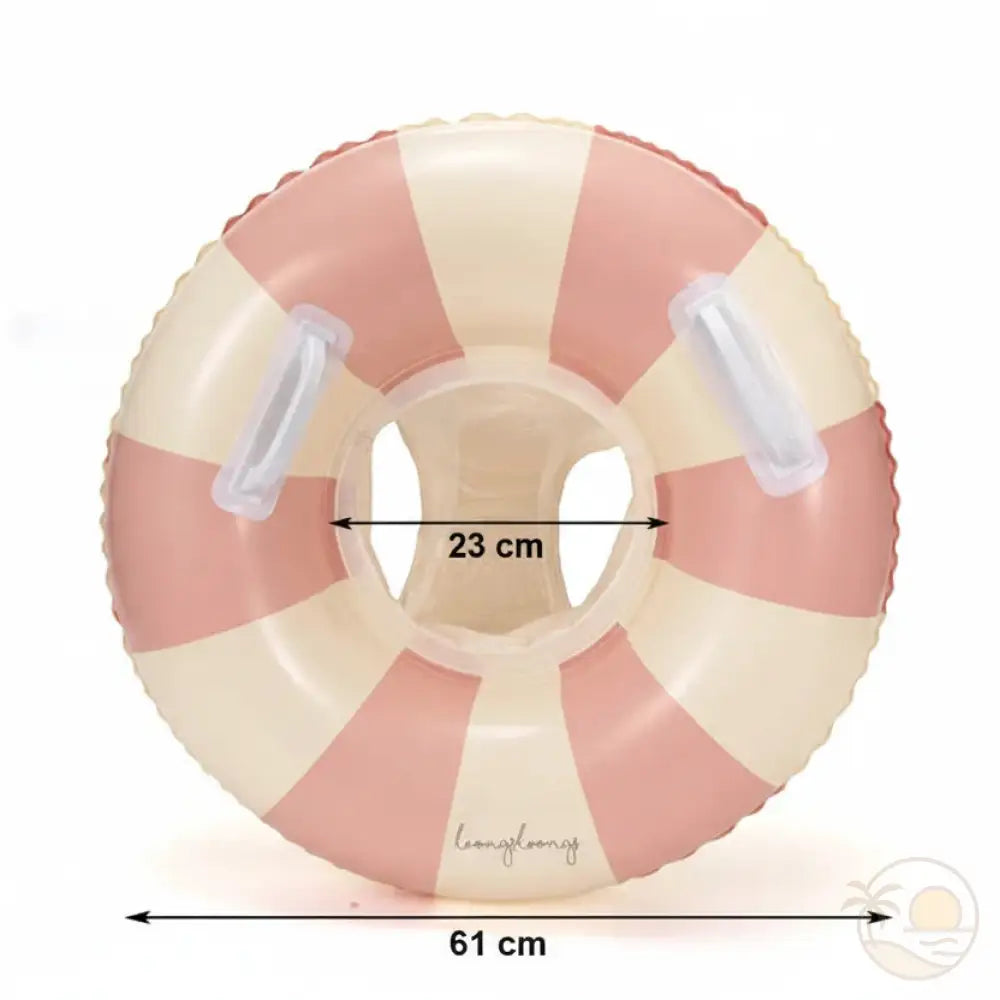 bouee gonflable enfant rose dimensions