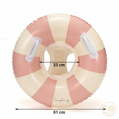 bouee gonflable enfant rose dimensions