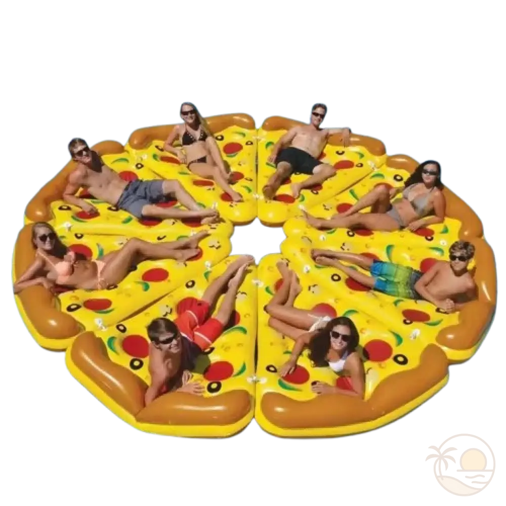 bouee gonflable pizza complete