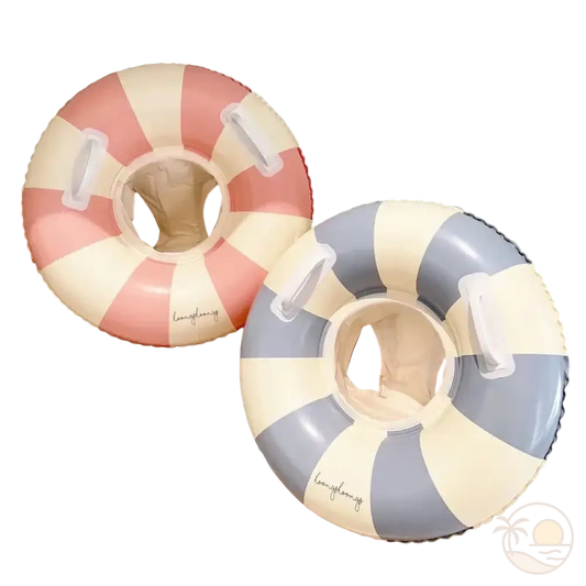 bouees gonflables enfant rose bleu