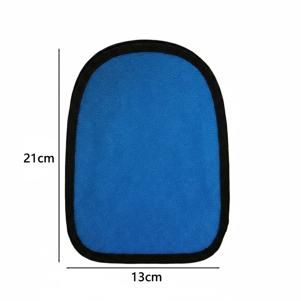 brosse anti-sable bleu dimensions