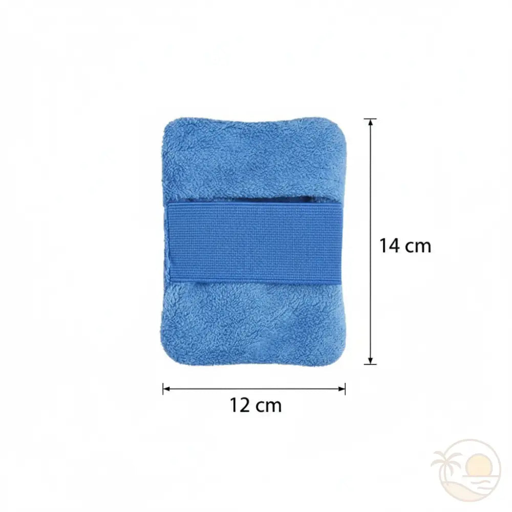 brosse de plage anti sable bleu grand modele