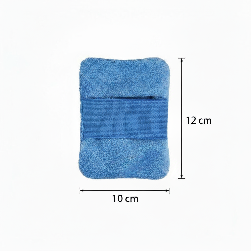 brosse de plage anti sable bleu petit modele