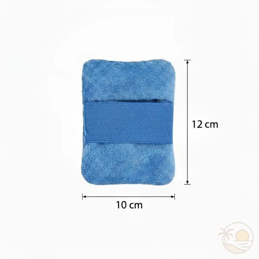 brosse de plage anti sable bleu petit modele